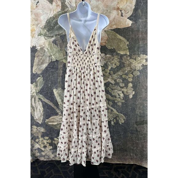 New Free People Daydreamer Midi Dress sz L - Picture 9 of 9